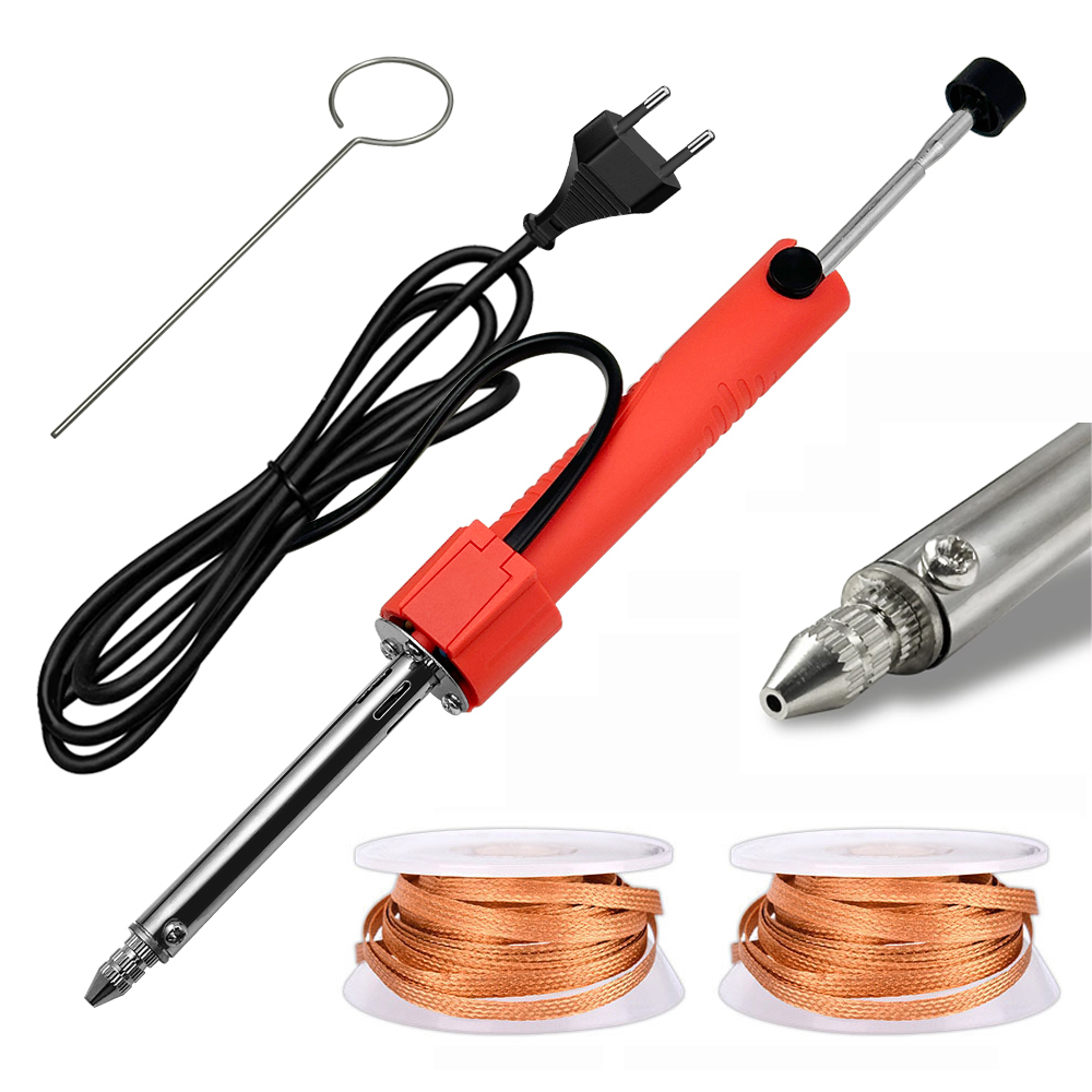 Desoldering Pump Solder - Pompa Vakum Penghisap Timah Elektrotermal 30W