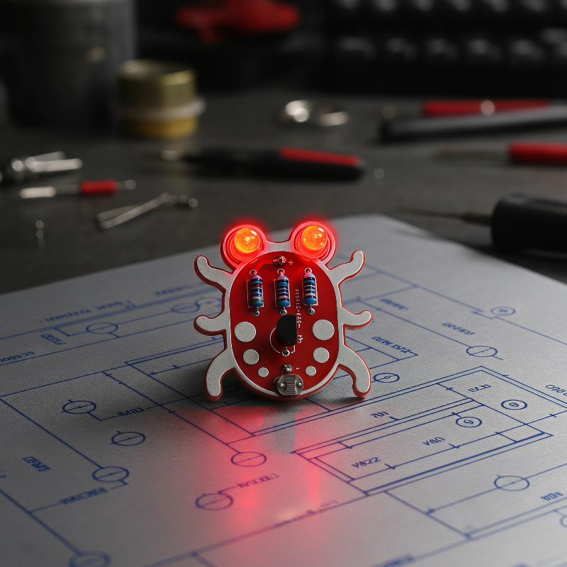 Diy Electronics Kits For Beginners - Kit DIY Elektronik Weevil Eye Lampu