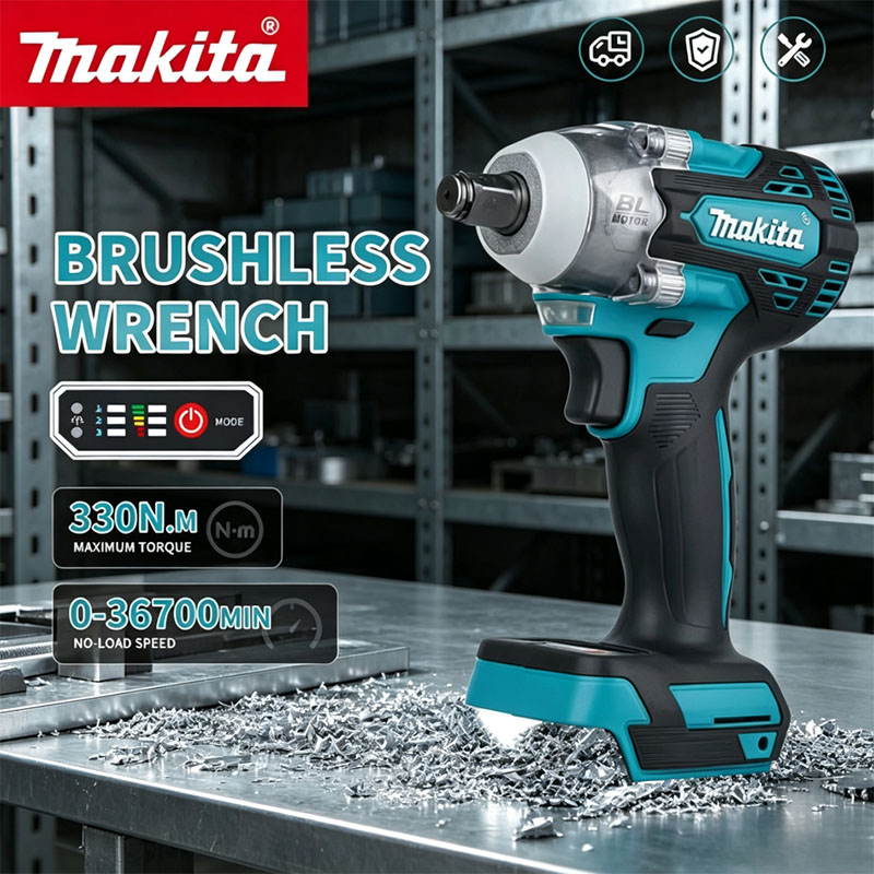 Makita Drill Dtw300 - Makita DTW300 18V Brushless High-Torque Cordless