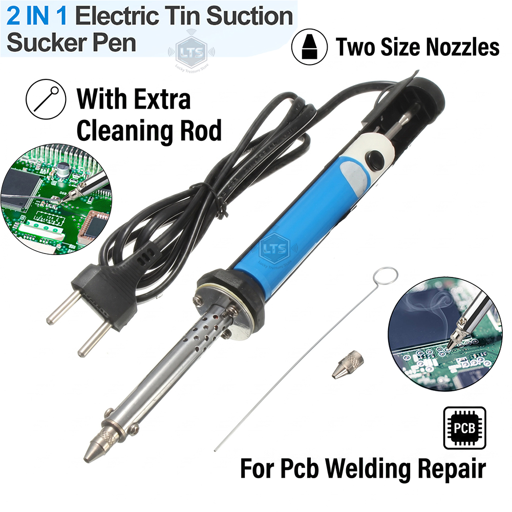 Desoldering Pump Solder - Pena Penghisap Timah Listrik US 110V