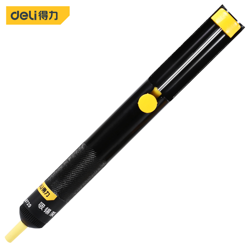 Desoldering Pump Solder - Deli pompa solder logam aluminium Desolder