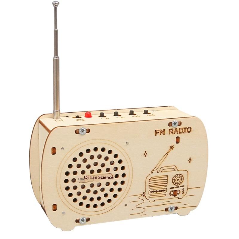 Diy Electronics Projects For Kids - Kit Radio FM Kayu DIY Proyek