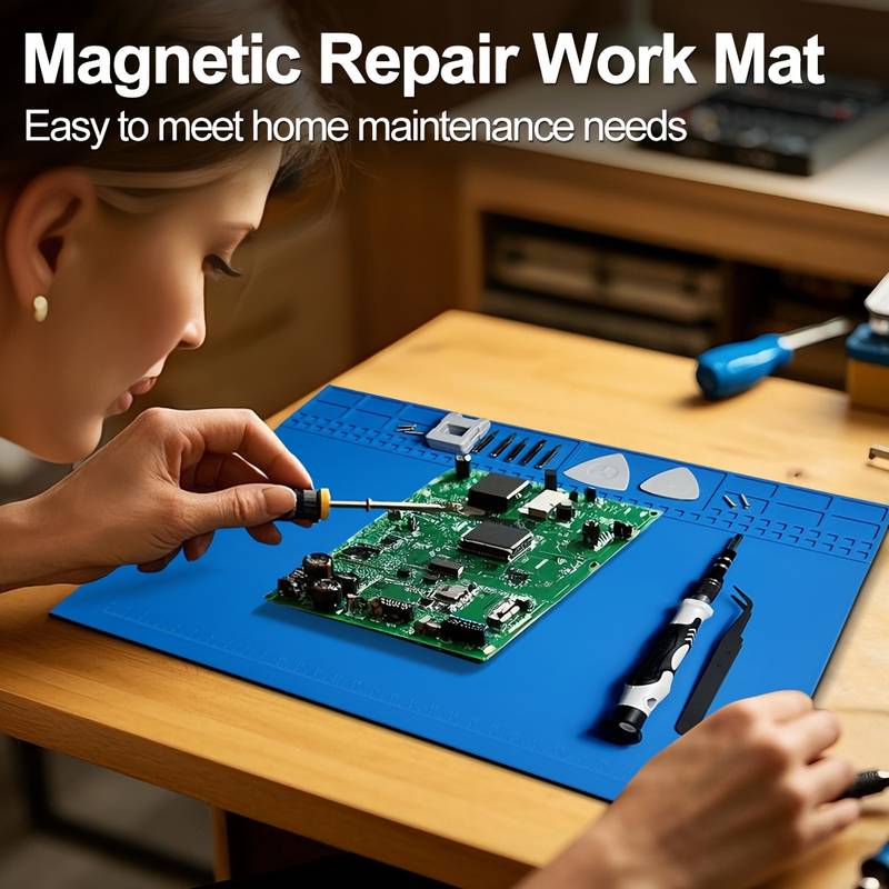 Diy Electronics Workstation - Alas Solder Silikon Anti Statis, Tahan