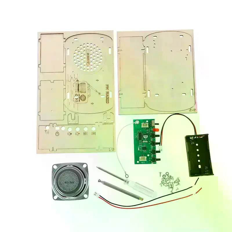 Diy Electronics Projects For Kids - /Cna/DIY Kit Radio FM Kayu Vintage