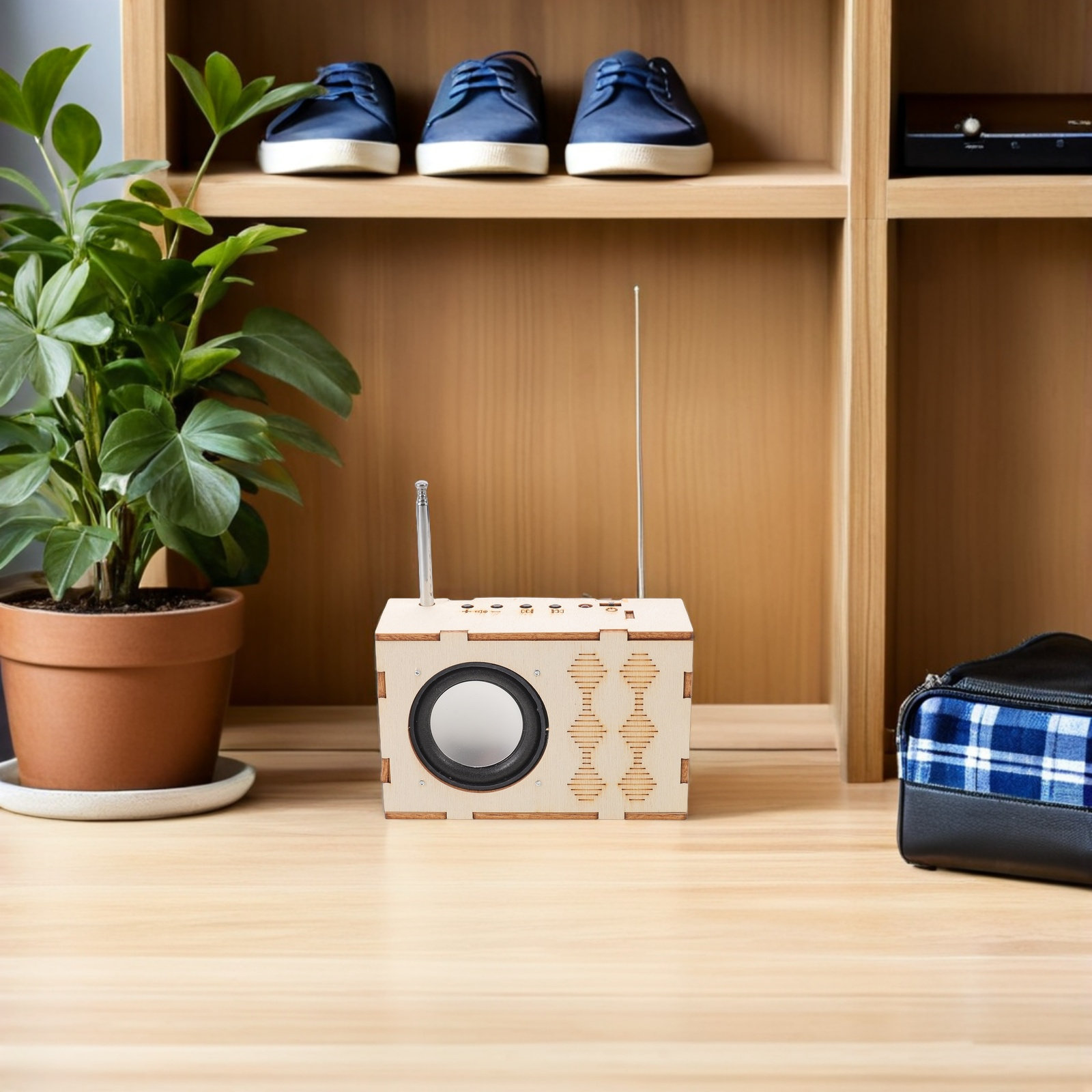 Kit Radio Kayu DIY, Set Pemban - Diy Electronics Projects For Kids ulasan dan harga