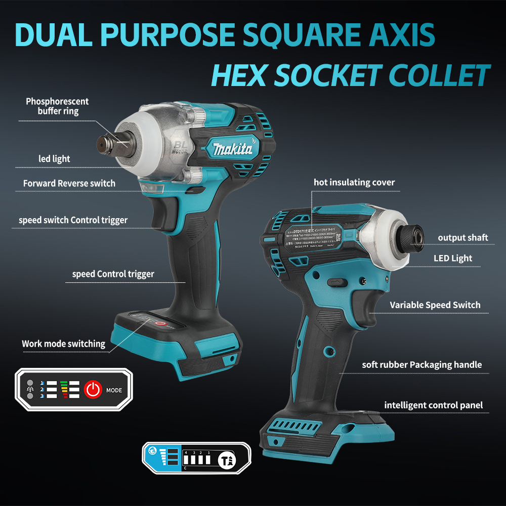 Makita DTW300 Kunci Impack Ele - Makita Drill Dtw300 ulasan dan harga