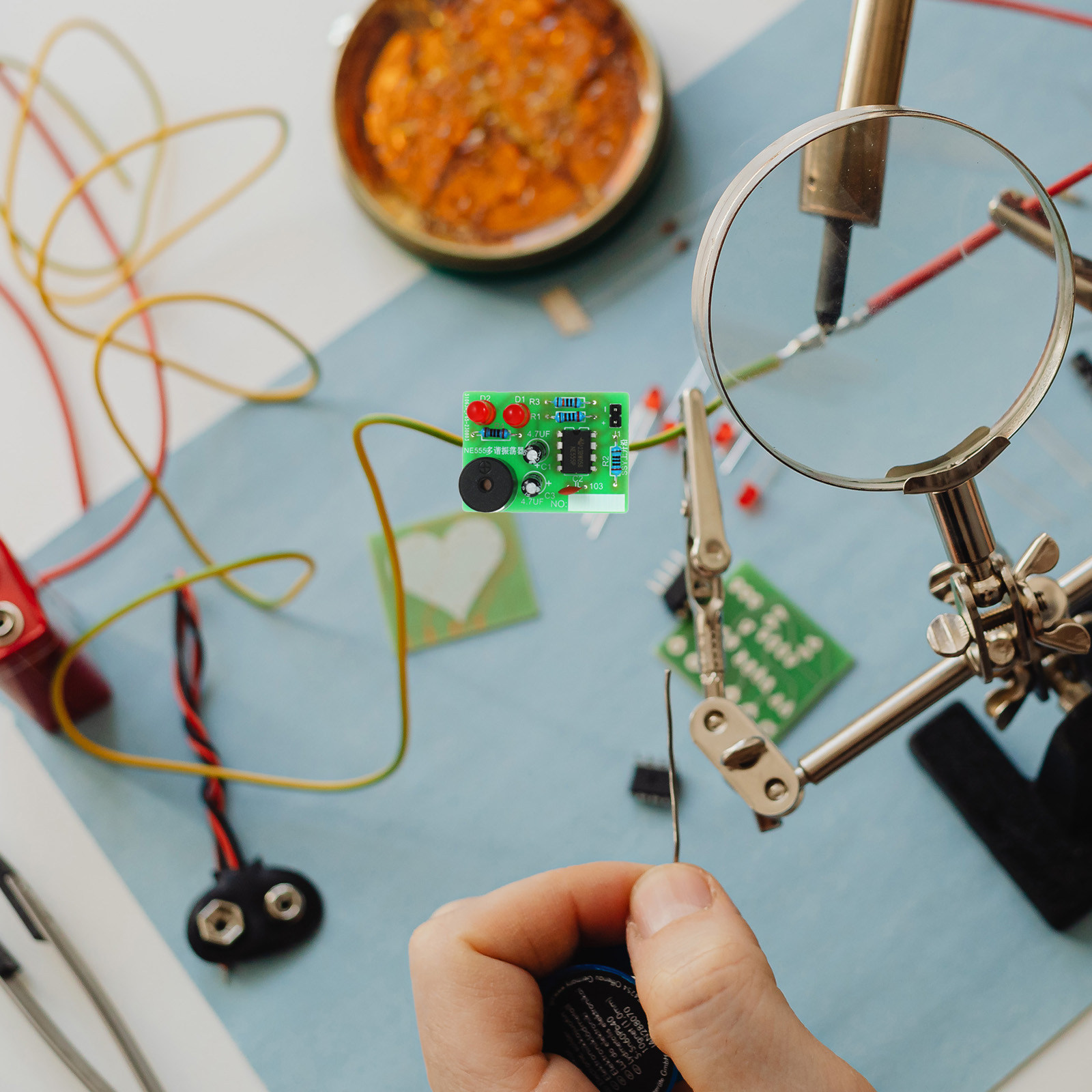 5Set Kit Pelatihan Penyolderan - Diy Electronics Kits For Beginners ulasan dan harga