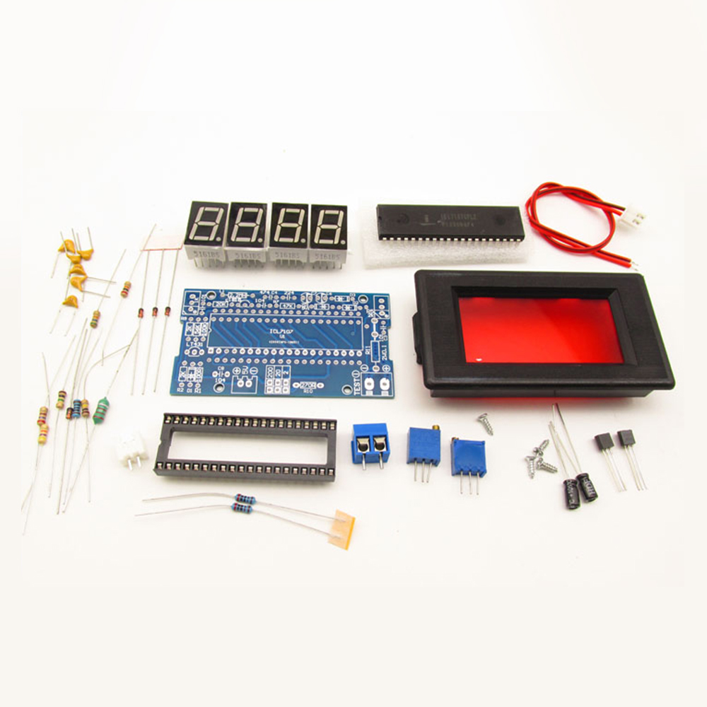 Kit Suku Cadang Voltmeter ICL7 - Diy Electronics Gadget ulasan dan harga