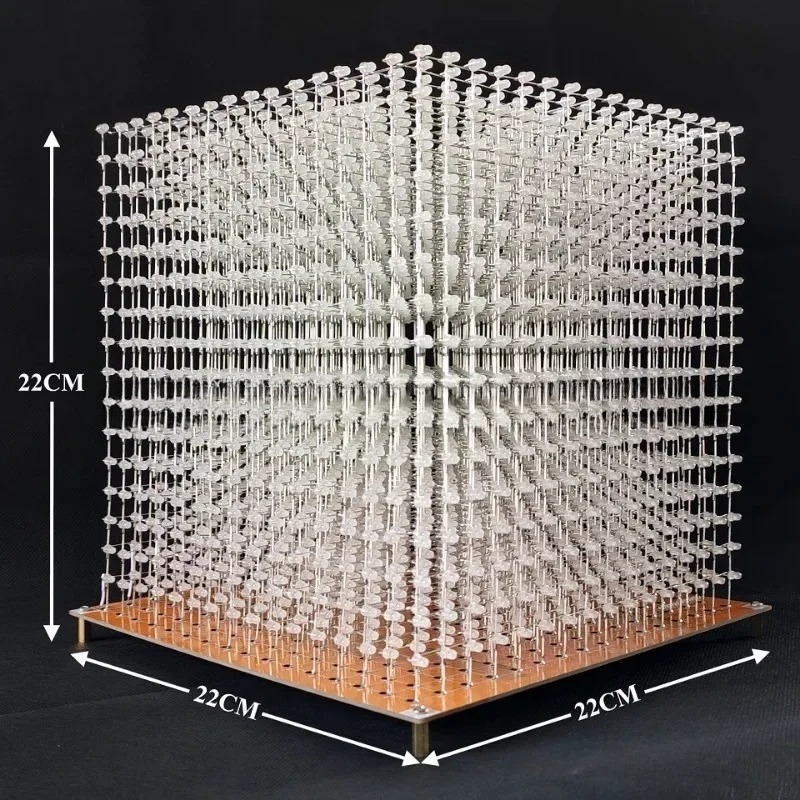 3 D16mini Light Cube Kit 16x16 - Diy Electronics ulasan dan harga