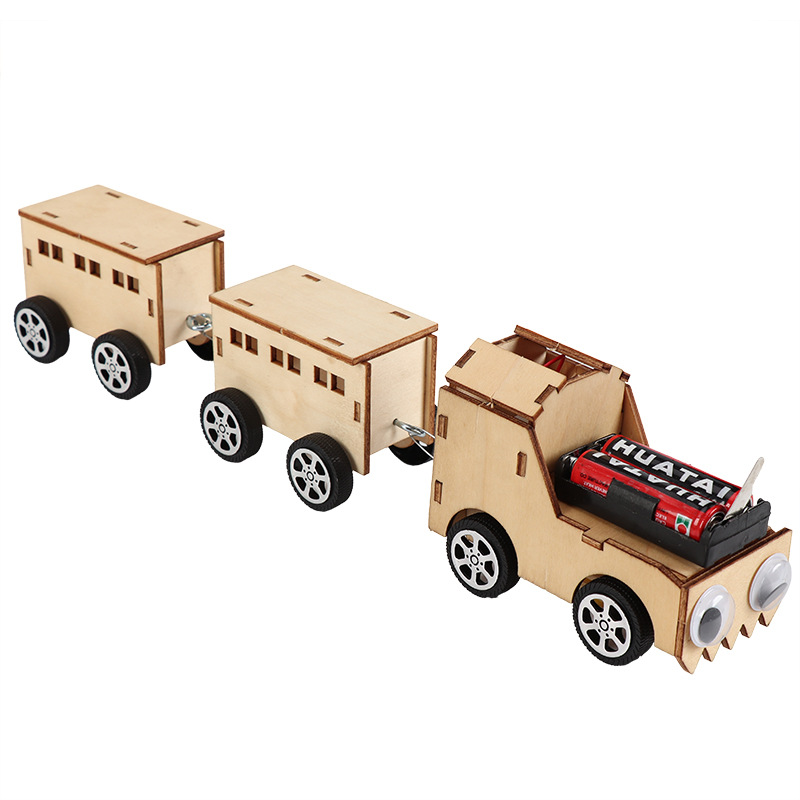 Mainan Kit DIY kereta kayu ele - Diy Electronics Projects For Kids ulasan dan harga