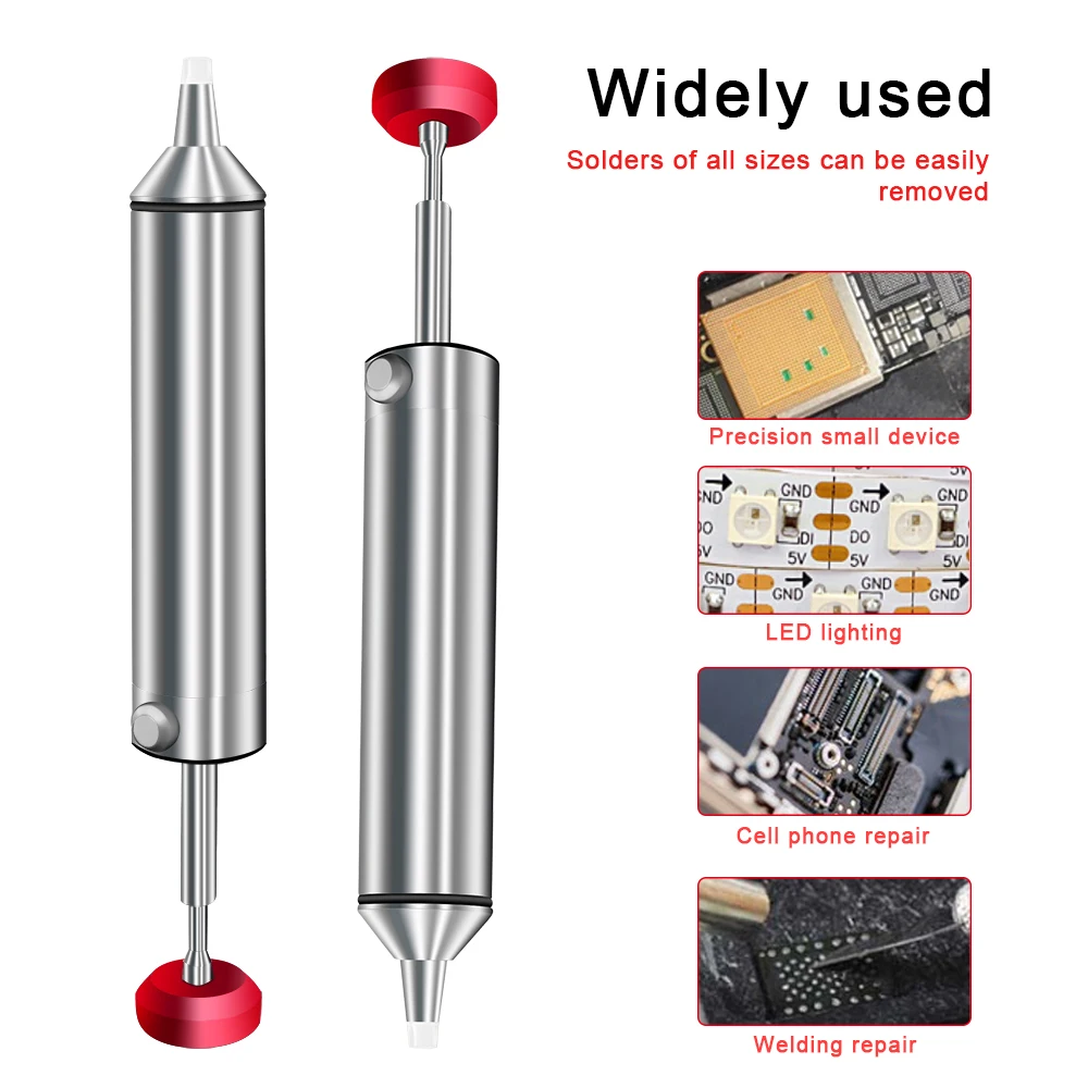 Pompa Desolder Aluminium yang  - Desoldering Pump Solder ulasan dan harga