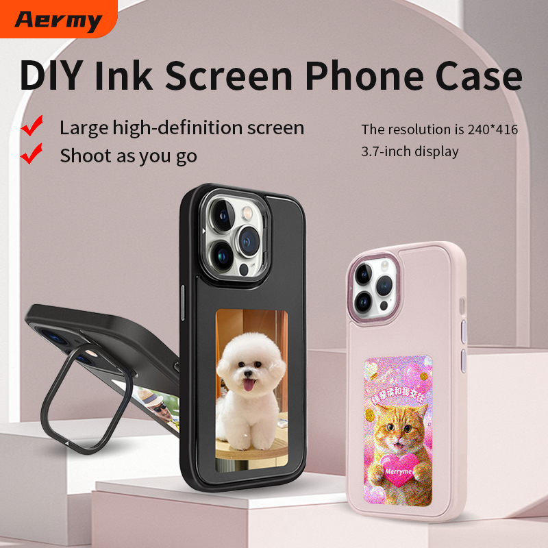 Casing Ponsel NFC Smart E-ink  - Diy Electronics ulasan dan harga
