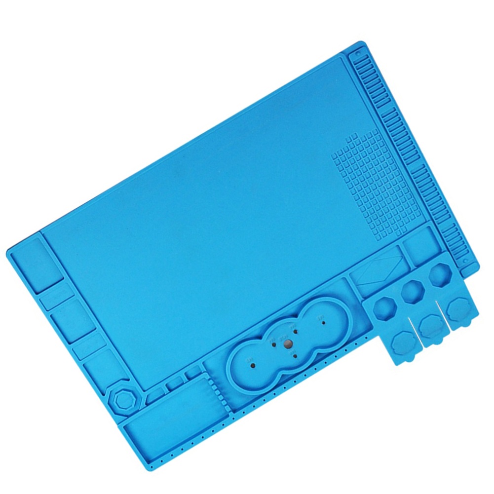 Te-506 Alas Solder Silikon Tah - Diy Electronics Workstation ulasan dan harga