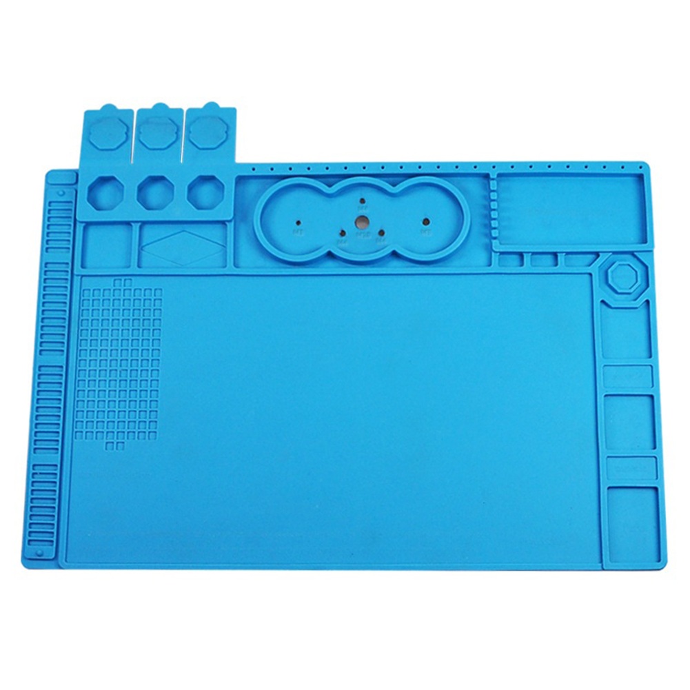 Te-506 Alas Solder Silikon Tah - Diy Electronics Workstation ulasan dan harga
