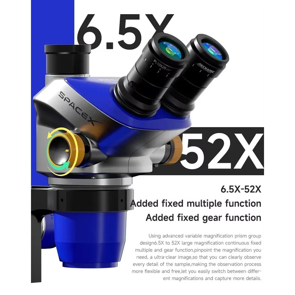 Mikroskop Trinokular Ranlraka  - Diy Microscope For Electronics Repair ulasan dan harga