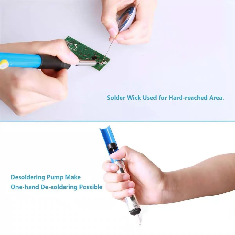 Pompa Pematrian Aluminium Pena - Desoldering Pump Solder ulasan dan harga