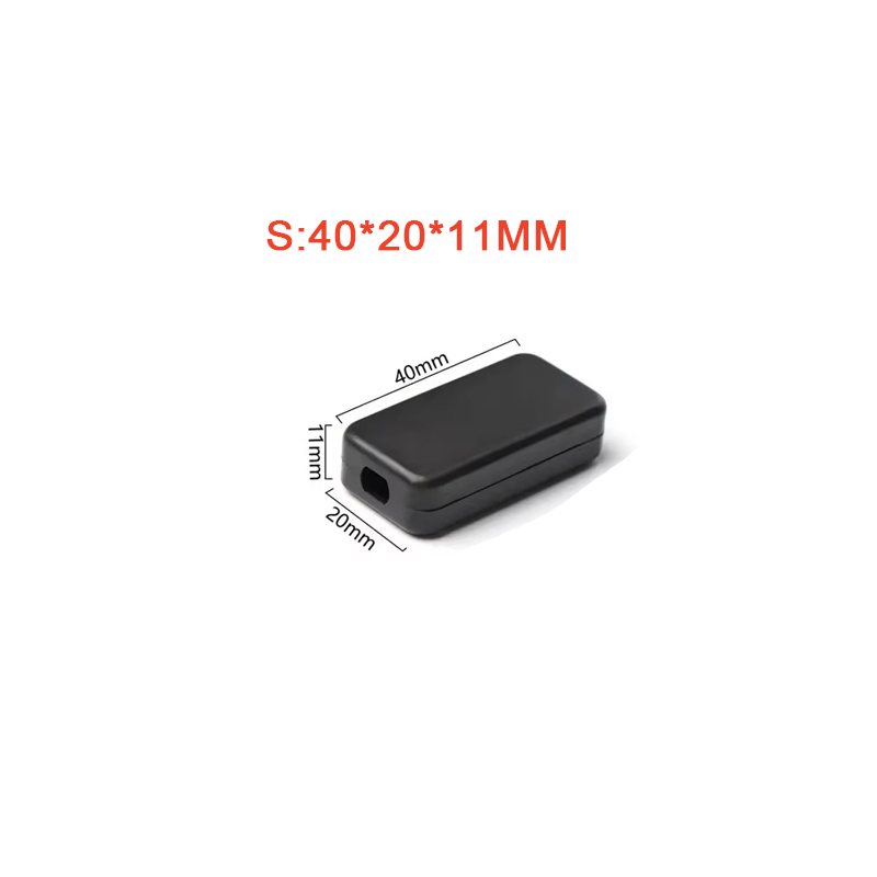 2 Buah Kotak Hitam Plastik Tah - Diy Electronics Supplies ulasan dan harga