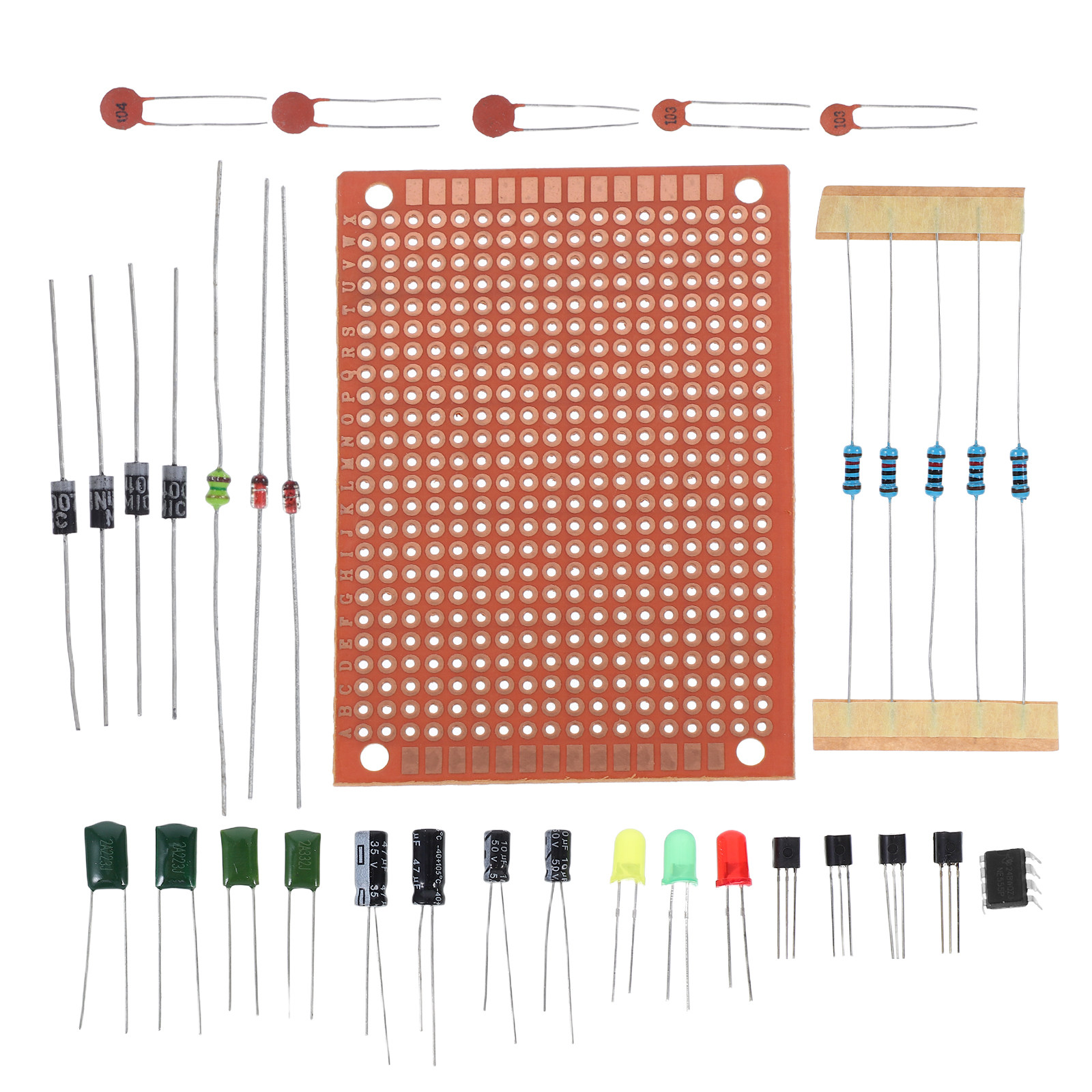1Set Kit Solder Pemula dengan  - Diy Electronics Kits For Beginners ulasan dan harga