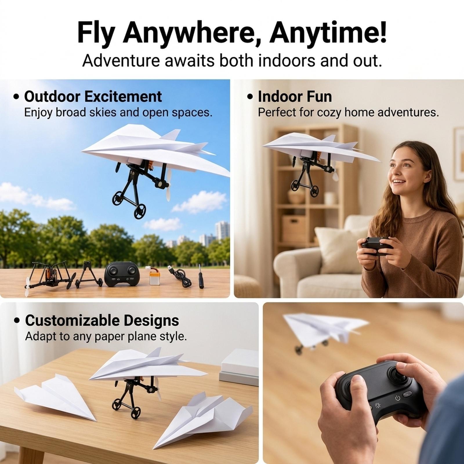 Kit Pesawat RC Mini DIY Bahan  - Diy Electronics Kits For Beginners ulasan dan harga
