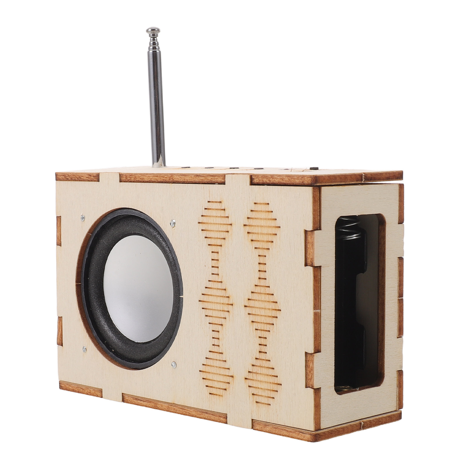 Kit Radio Batang Kayu DIY Puzz - Diy Electronics Projects For Kids ulasan dan harga