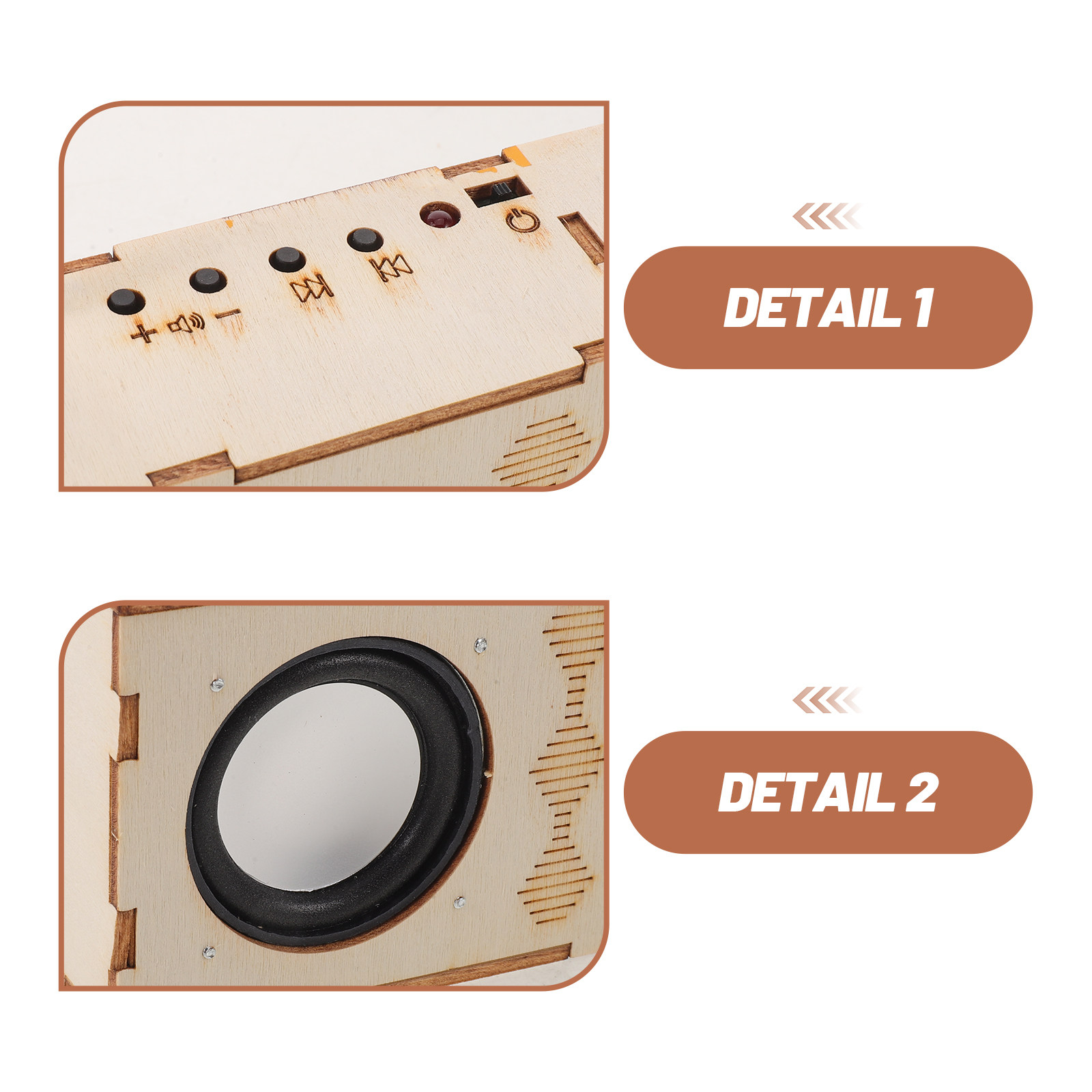 Kit Radio Batang Kayu DIY Puzz - Diy Electronics Projects For Kids ulasan dan harga