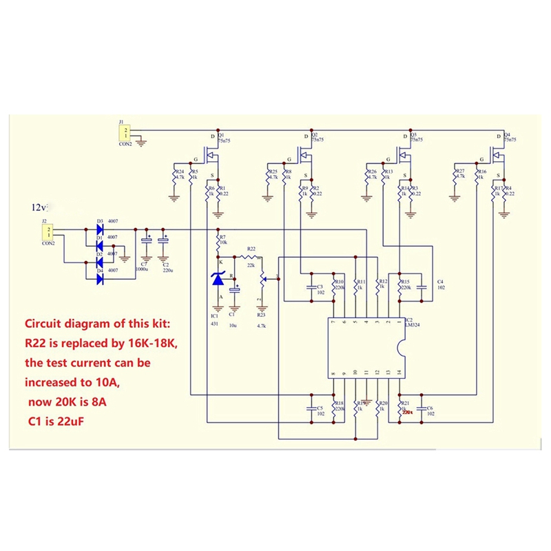 Kit DIY A46T Penguji Kapasitas - Diy Electronic Load ulasan dan harga