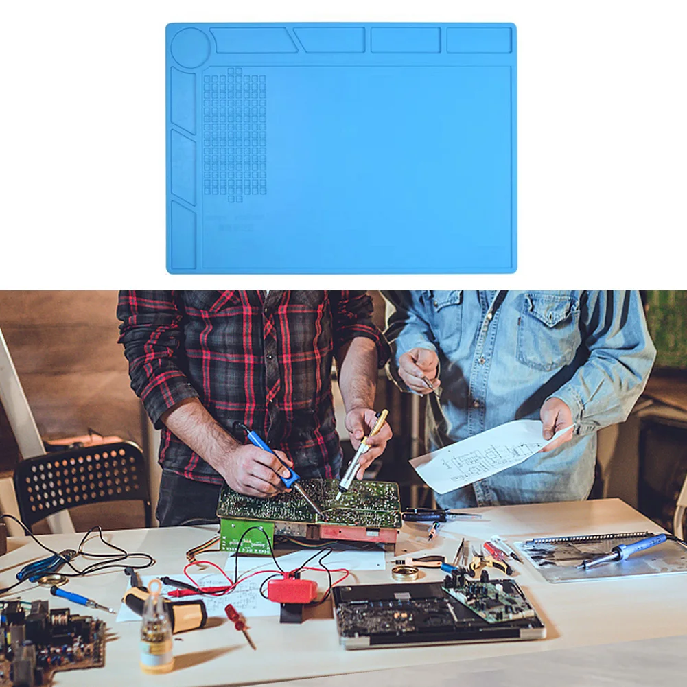 1 Buah S-130 Alas Solder Anti- - Diy Electronics Workstation ulasan dan harga