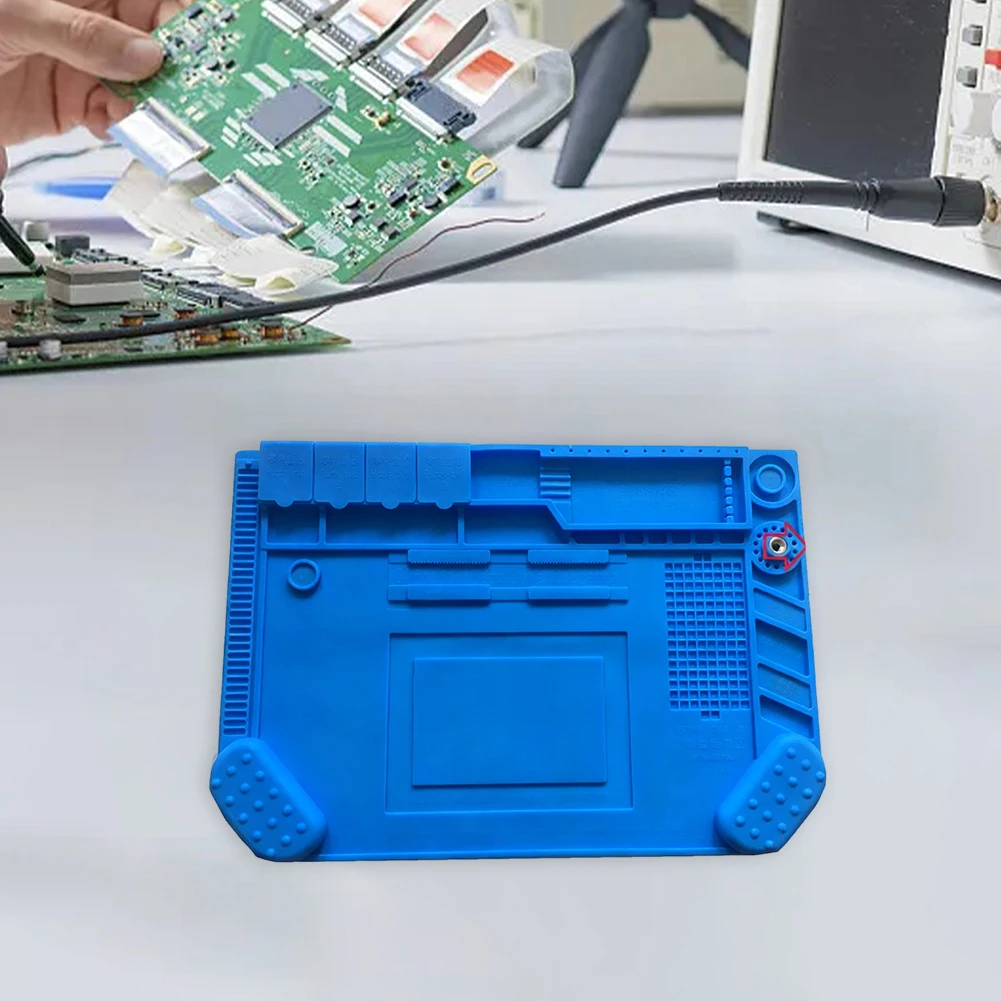 Alas Kerja Silikon A-500, Alas - Diy Electronics Workstation ulasan dan harga