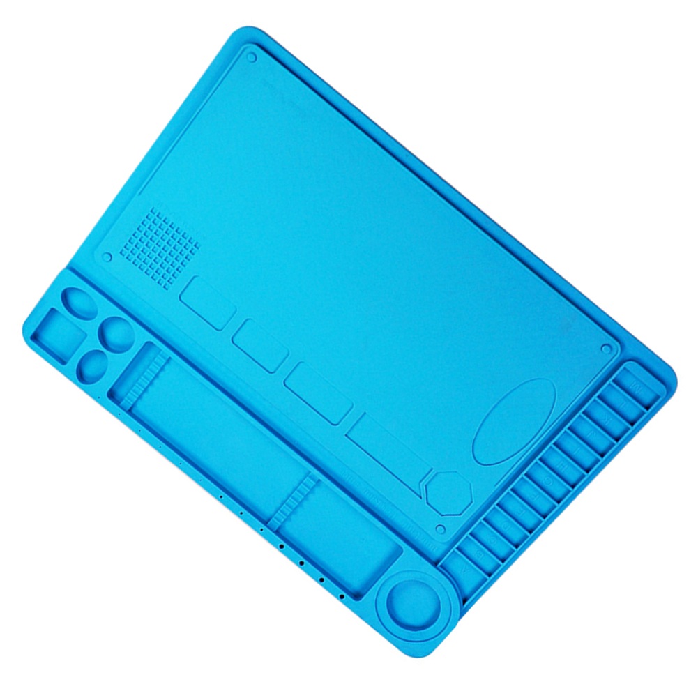 Alas Solder Silikon Tahan Pana - Diy Electronics Workstation ulasan dan harga