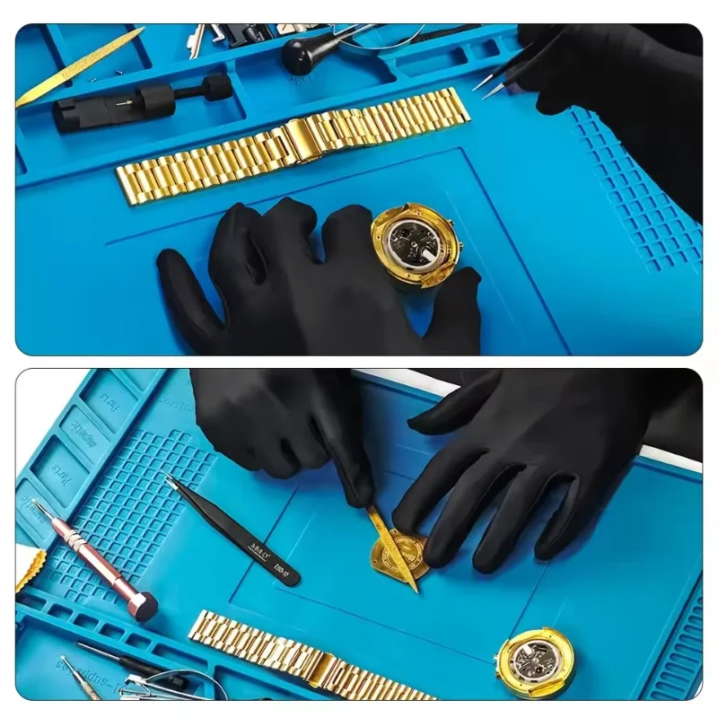 Alas Solder Silikon Anti Stati - Diy Electronics Workstation ulasan dan harga