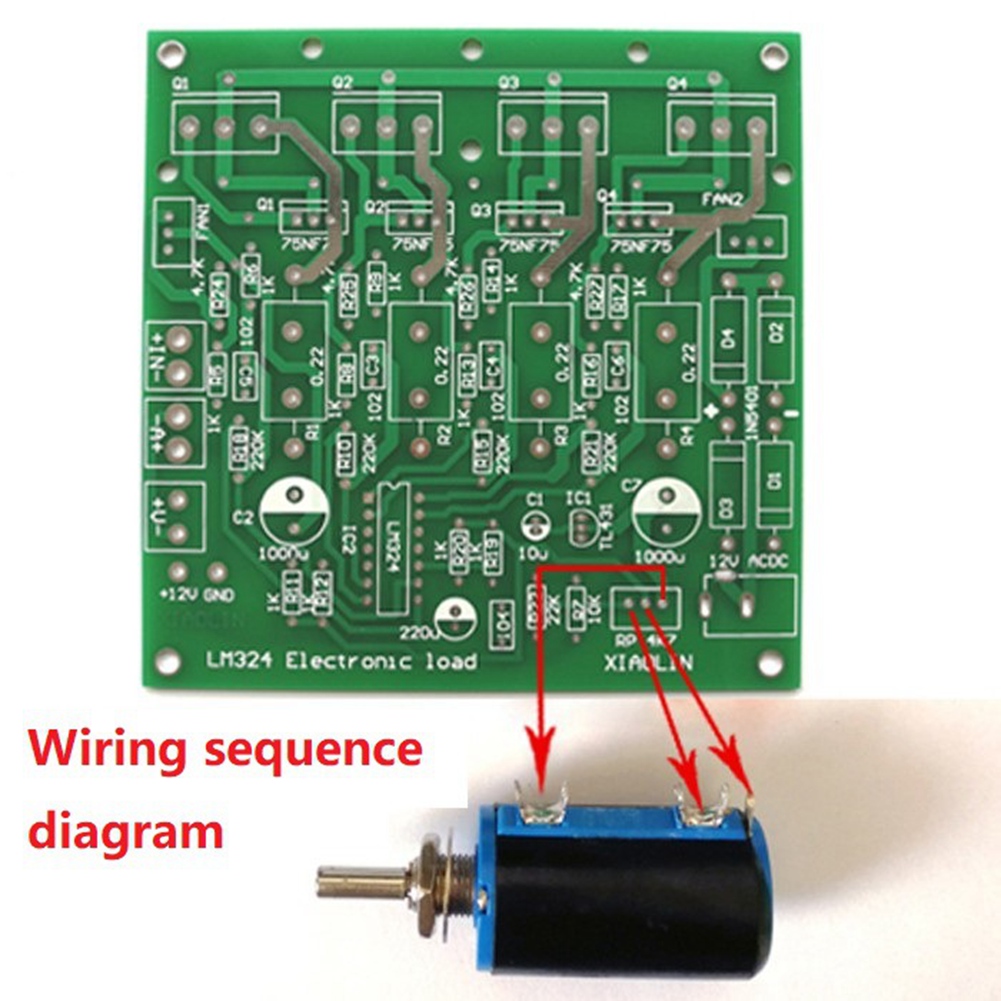 Kit ABIY-DIY 150W 10A Penguji  - Diy Electronic Load ulasan dan harga