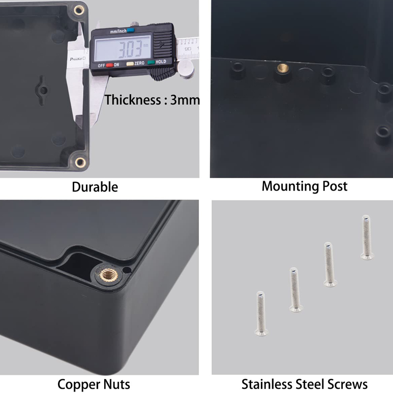 Kotak sambungan listrik plasti - Diy Electronics Supplies ulasan dan harga
